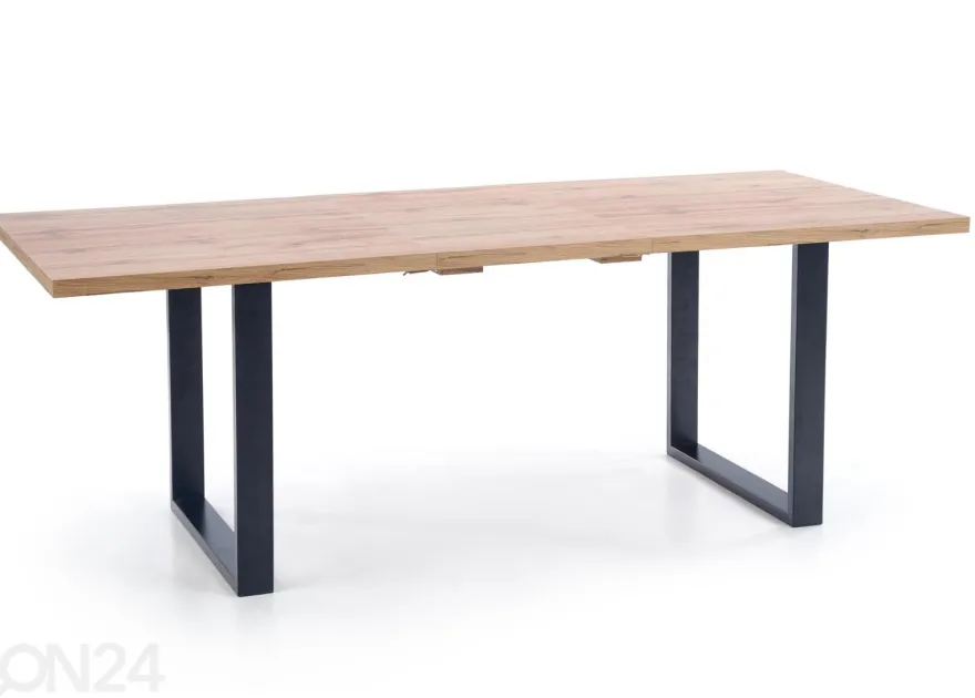 Jatkettava ruokapöytä 160/210x90 cm