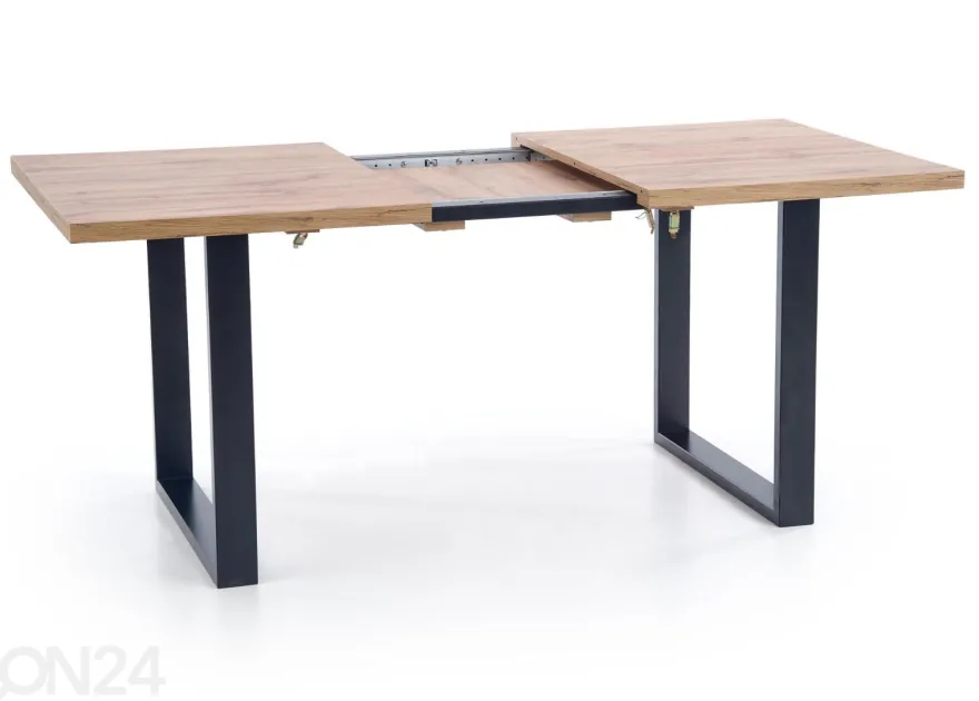 Jatkettava ruokapöytä 160/210x90 cm