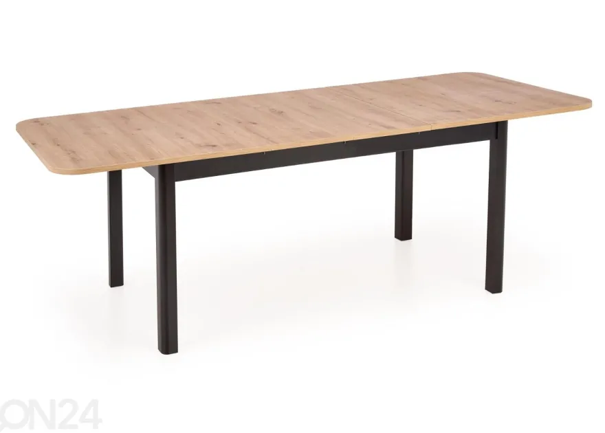 Jatkettava ruokapöytä 90x160/228 cm
