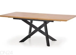 Jatkettava ruokapöytä 160/200x90 cm