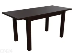 Jatkettava ruokapöytä 70x120-160 cm + 4 tuolia