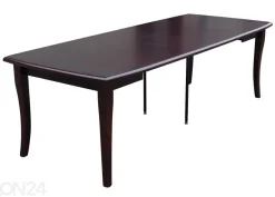 Jatkettava ruokapöytä 100x100-250 cm + 4 tuolia