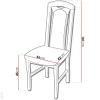Jatkettava ruokapöytä 90x150-230 cm + 6 tuolia