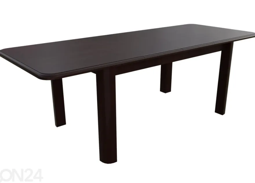 Jatkettava ruokapöytä 90x150-230 cm + 6 tuolia