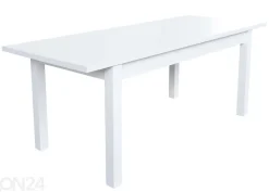 Jatkettava ruokapöytä 80x160-200 cm + 6 tuolia