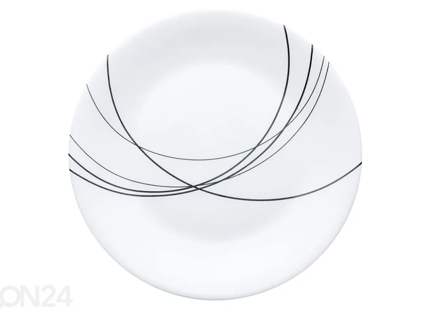 Jälkiruokalautanen Linee, Ø 20 cm, 4 kpl