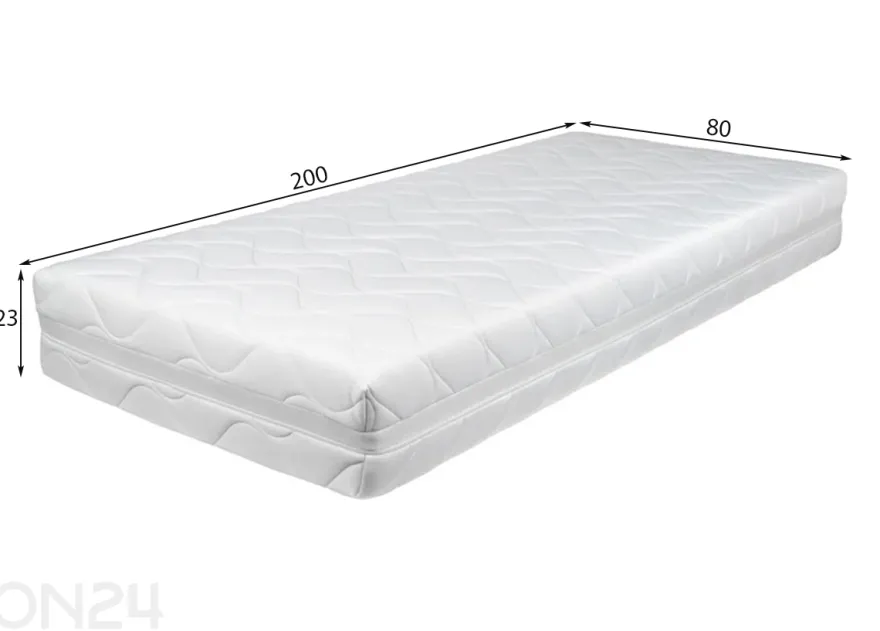 Joustinpatja Wendre Lux 80x200 cm