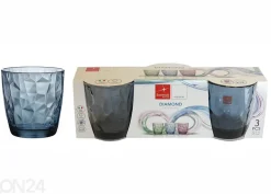 Juomalasi Bormioli Rocco Diamond Ocean 30 cl, 3 kpl