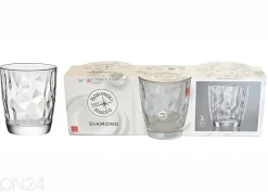 Juomalasi Bormioli Rocco Diamond 39 cl, 3 kpl