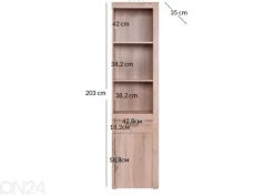 Kaappi Damis 50 cm