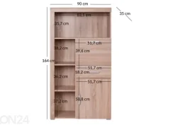 Kaappi Damis 90 cm