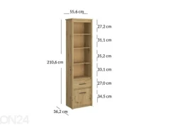 Kaappi/hylly Ayson 55,6 cm