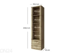 Kaappi/hylly Doorset