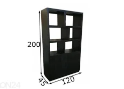 Kaappi/hylly Jaxx 120 cm