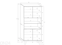 Kaappi Kilty 80 cm