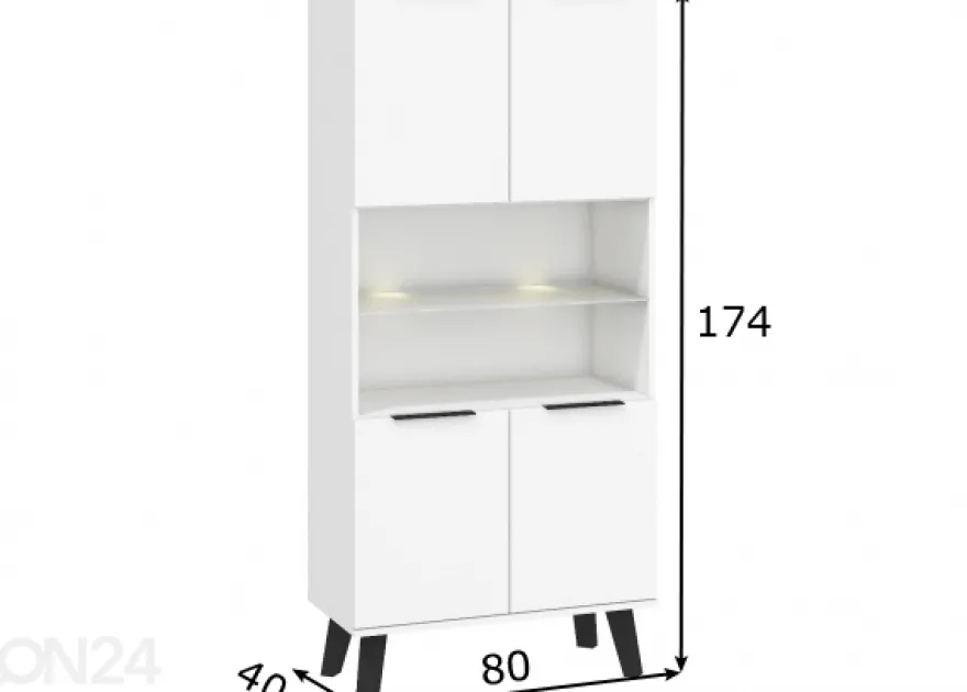 Kaappi Kilty 80 cm