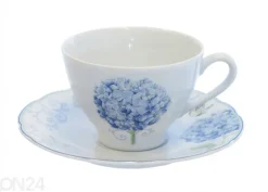 Kahvikuppi- ja asetti HORTENSIA Ø 250 ml, 6 kpl