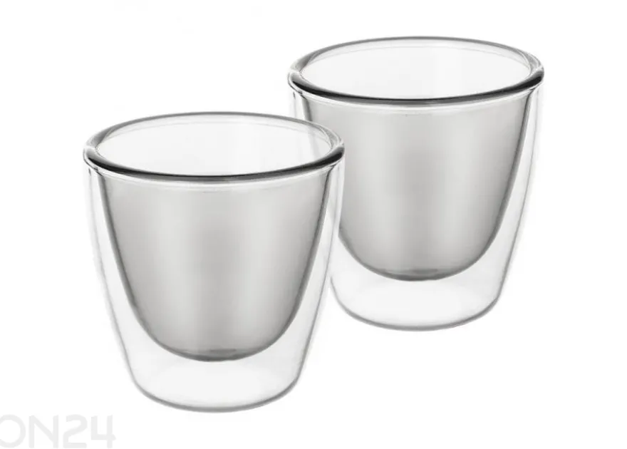 Kaksiseinäiset lasit, 2 kpl 90 ml