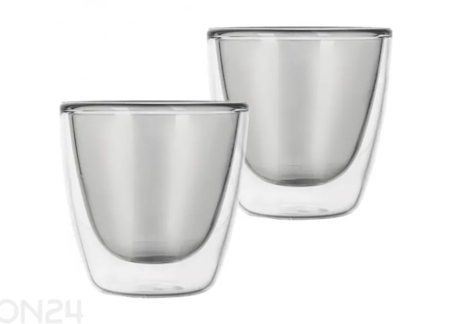 Kaksiseinäiset lasit, 2 kpl 90 ml