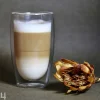 Kaksiseinäiset lasit Latte, 2 kpl 350 ml