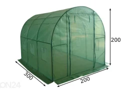 Kasvihuone Pro 2x3 m, 6 m²