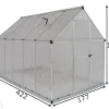 Kasvihuone 1,77x4,22 m 8 m²