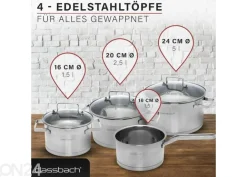 Kattilasarja Classbach CKTS4016