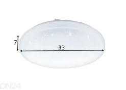 Katto- ja seinävalaisin Frania-S Ø 33 cm