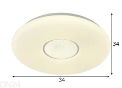 Kattoplafondi Moon LED Ø 34 cm
