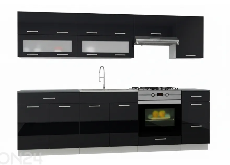 Keittiökalusteet 260 cm