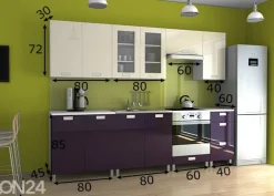 Keittiökalusteet 260 cm