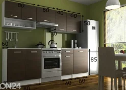 Keittiökalusteet 240 cm