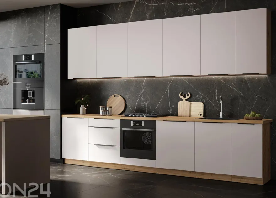 Keittiökalusteet Solea II 330 cm + LED