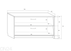 Kenkäkaappi 100 cm
