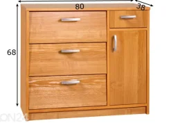 Kenkäkaappi 80 cm