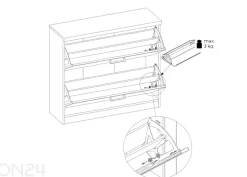 Kenkäkaappi Doorset
