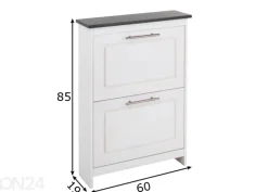 Kenkäkaappi Lucas 60 cm