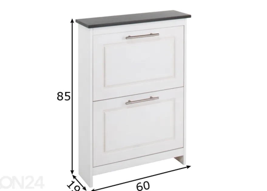 Kenkäkaappi Lucas 60 cm