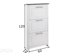 Kenkäkaappi Lucas 60 cm