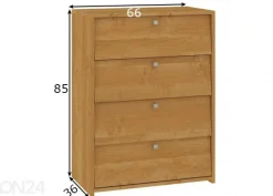 Kenkäkaappi Silas 66 cm