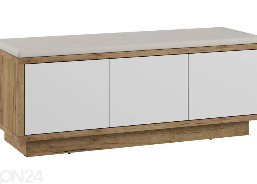 Kenkäkaappi / säilytyspenkki Goleen 120 cm