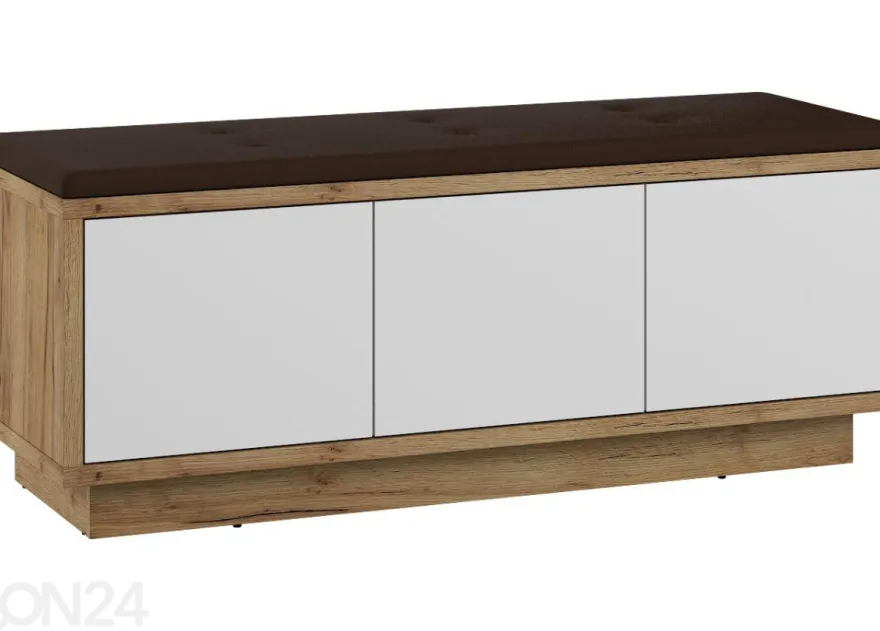 Kenkäkaappi / säilytyspenkki Goleen 120 cm