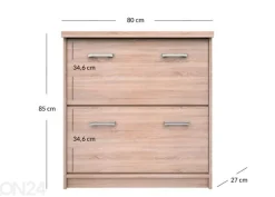 Kenkäkaappi Top mix 80 cm