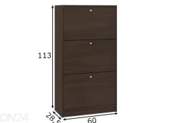 Kenkäkaappi Trio 101