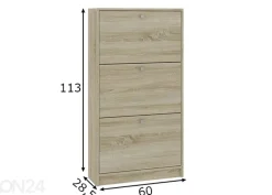 Kenkäkaappi Trio 101