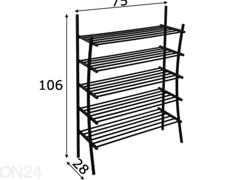 Kenkäteline