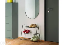 Kenkäteline Derby 3, 52x18x45 cm, musta