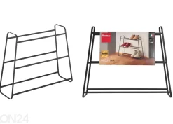 Kenkäteline Derby 3, 52x18x45 cm, musta