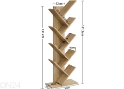 Kirjahylly 141,5 cm