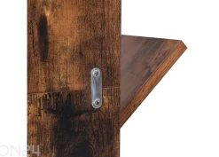 Kirjahylly 141,5 cm, ruskea